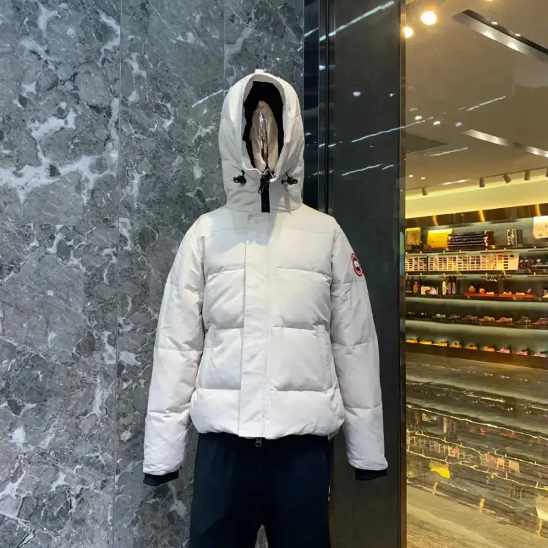 Canada Goose Wyndham Jacket — white colorway — USFans Spreadsheet photo