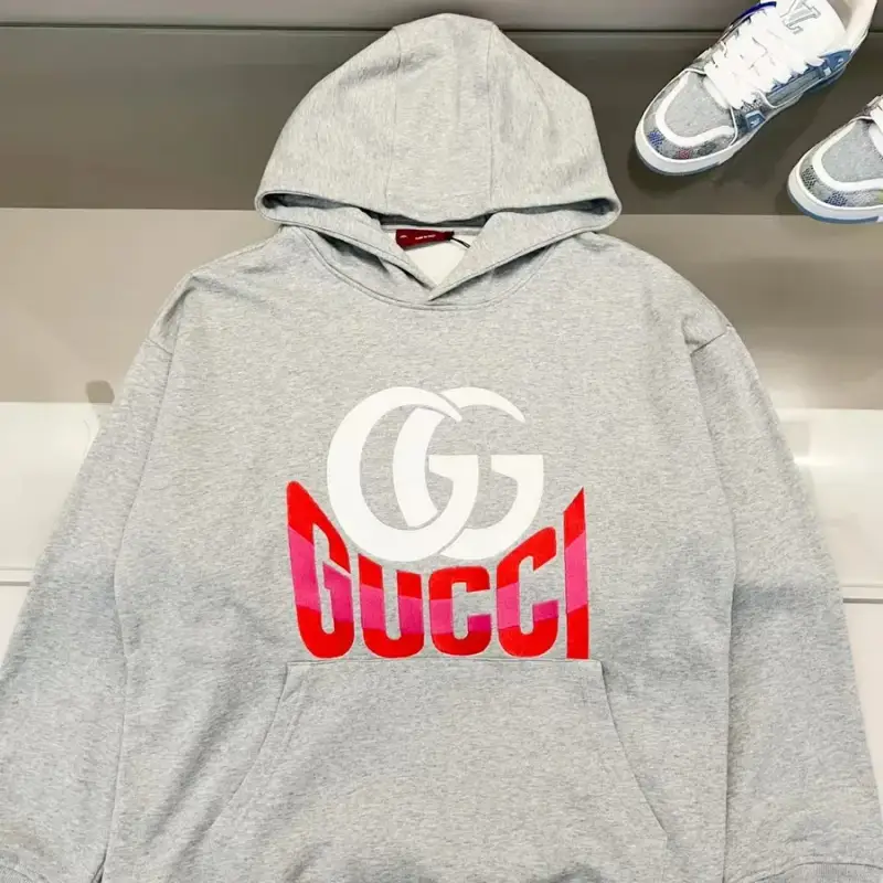 Gucci Hoodie — grey colorway — USFans Spreadsheet photo
