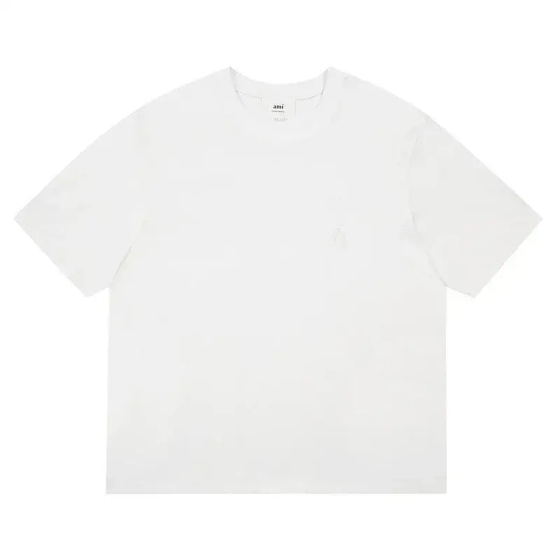 Ami Paris Tees with Small Logo — white colorway — USFans Spreadsheet photo