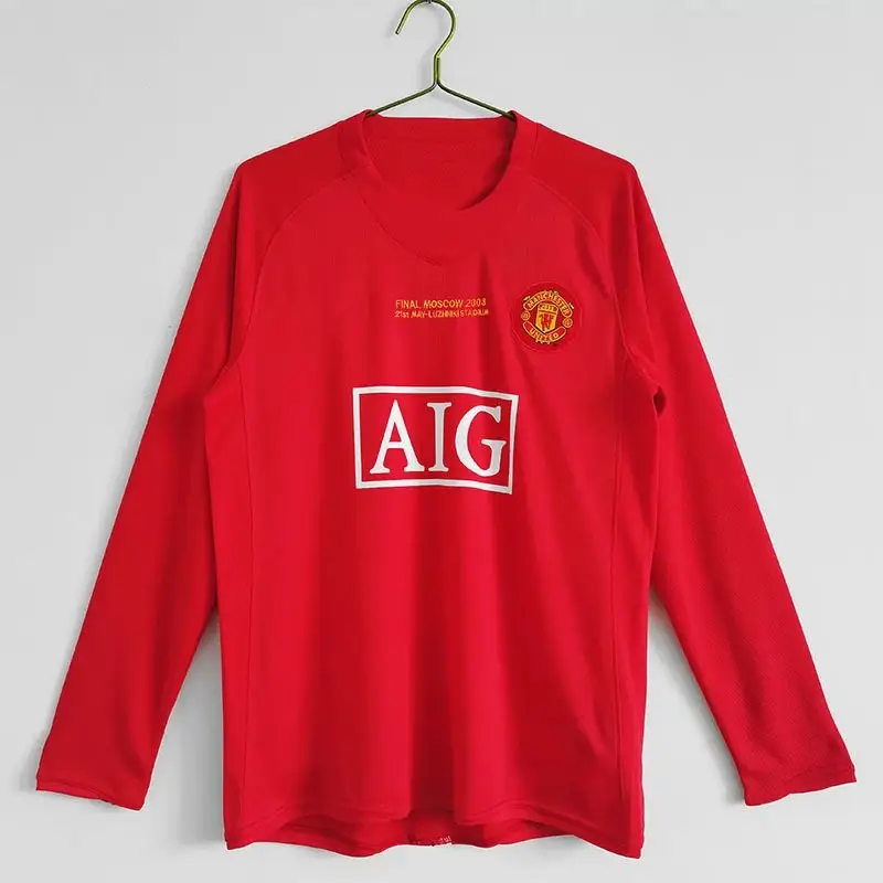 AC Milan Long Sleeve T-Shirt — Long-sleeve Manchester United 07/08 colorway — Kakobuy Spreadsheet photo