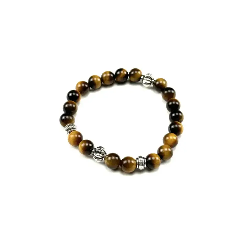 Chrome Hearts Beat Bracelet — Yellow Tiger Eye Stone colorway — USFans Spreadsheet photo