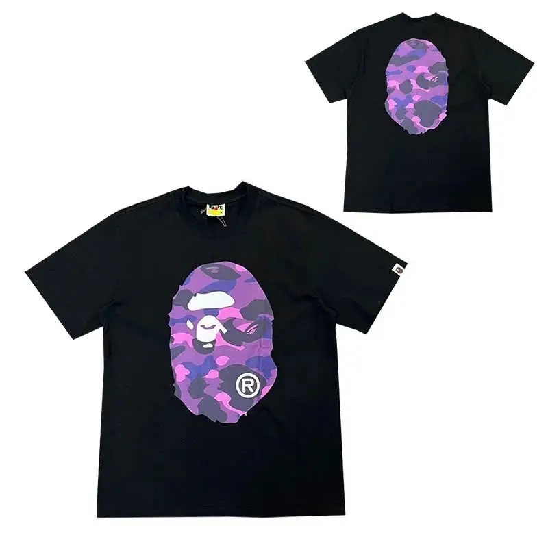Bape Milo T-Shirts — 060 black and purple colorway — Kakobuy Spreadsheet photo