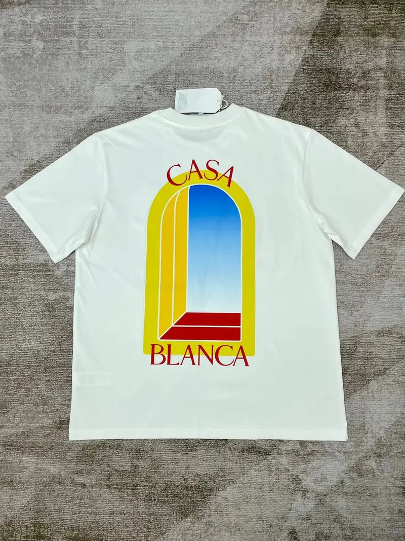 Casablanca T-Shirt — White 14 colorway — USFans Spreadsheet photo