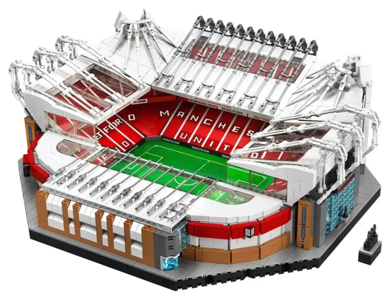 LEGO Globe — Manchester United Ford Stadium -3898 particles colorway — USFans Spreadsheet photo