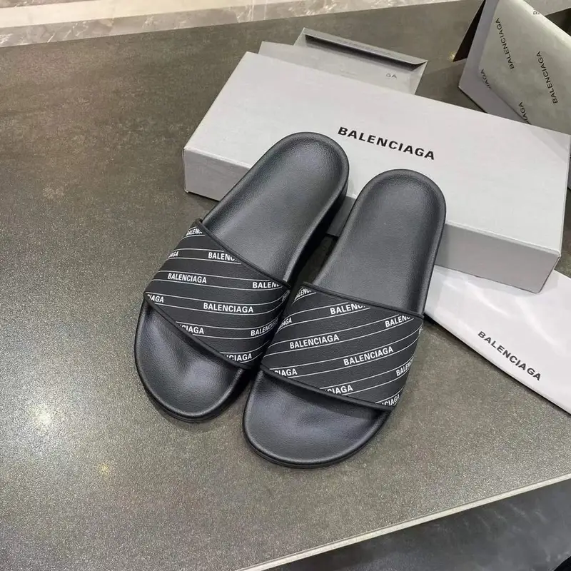 Balenciaga Slides — dark gray twill colorway — USFans Spreadsheet photo
