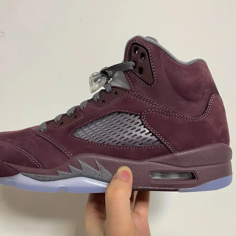 Jordan 5 UNC Shoes — Purple suede colorway — USFans Spreadsheet photo