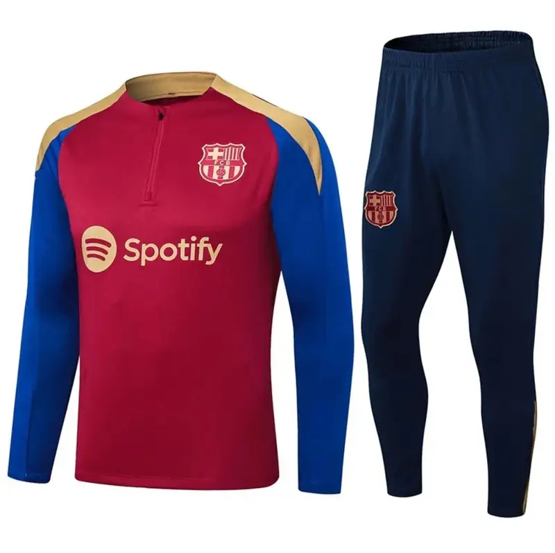 Football PSG Tracksuit — 2425 Barcelona Red colorway — USFans Spreadsheet photo