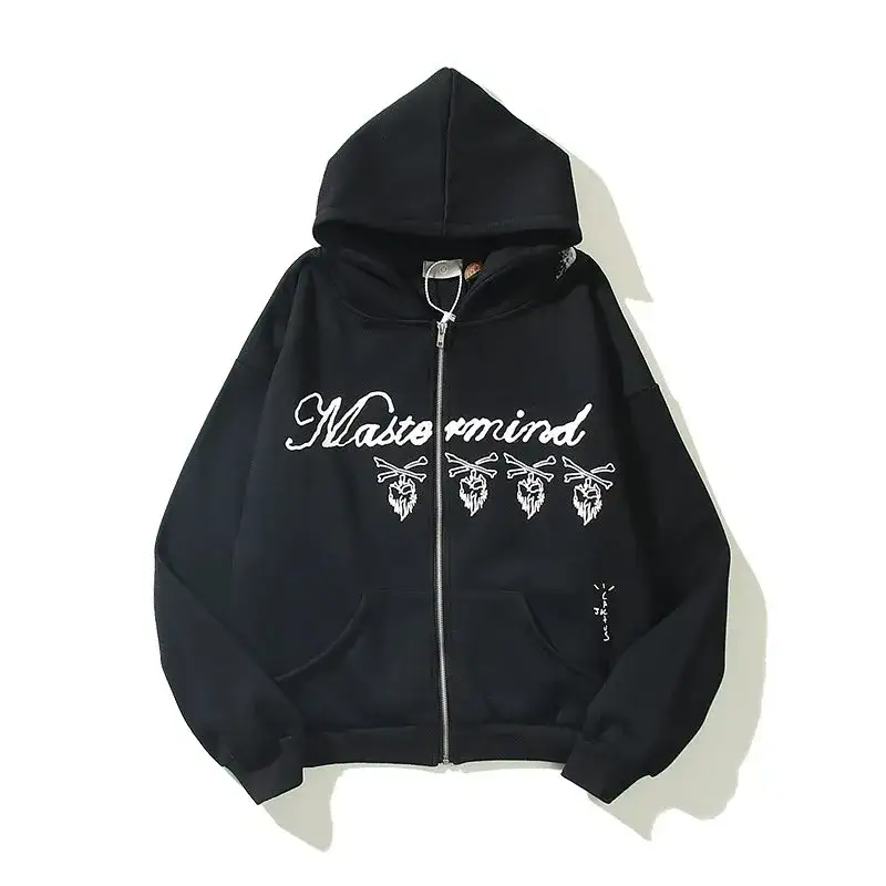 Travis Scott Zip Hoodie — black colorway — USFans Spreadsheet photo