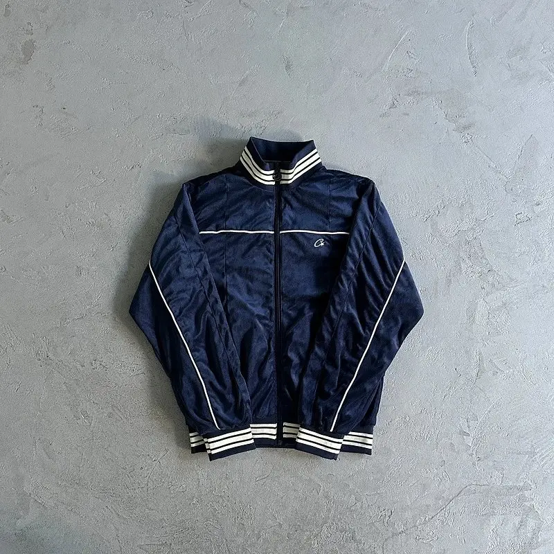 Corteiz Tracksuit Top — Blue Top colorway — USFans Spreadsheet photo