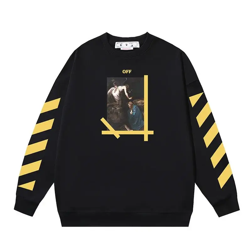 Off-White White Crewneck — 131 black colorway — USFans Spreadsheet photo