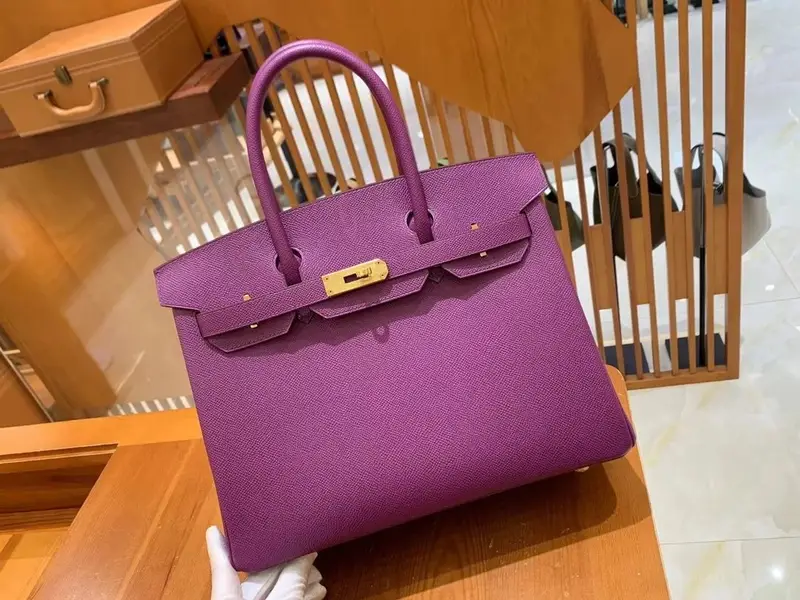 Hermes Birkin — Sea anemone purple colorway — USFans Spreadsheet photo