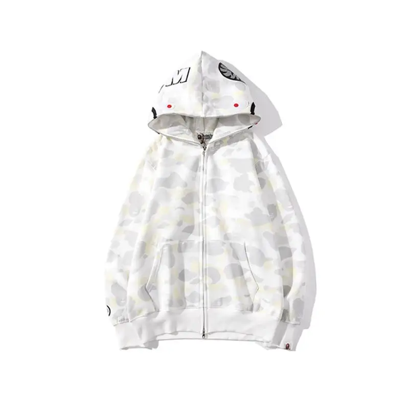 Bape Shark Hoodie — 8363 White colorway — USFans Spreadsheet photo