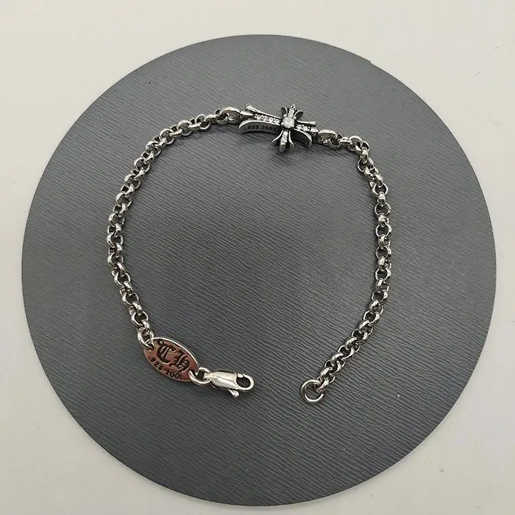 Chrome Hearts Thick Bracelet With Cross — S28 colorway — USFans Spreadsheet photo