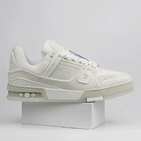 LV Trainers Monogram Black Denim Sneakers — 03 colorway — Kakobuy Spreadsheet photo