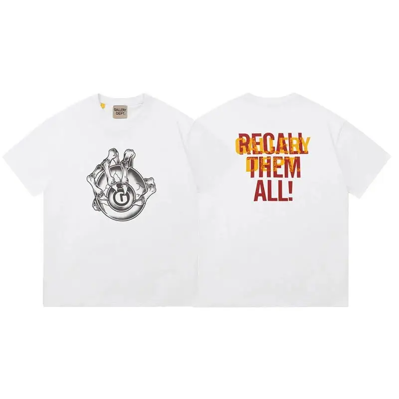 Gallery Dept TEES — G115 White colorway — USFans Spreadsheet photo