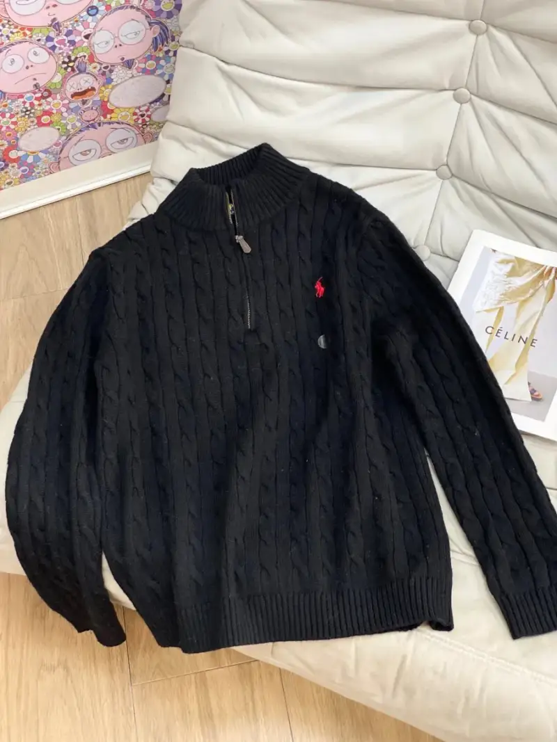 Polo Ralph Lauren Sweater — black colorway — Kakobuy Spreadsheet photo