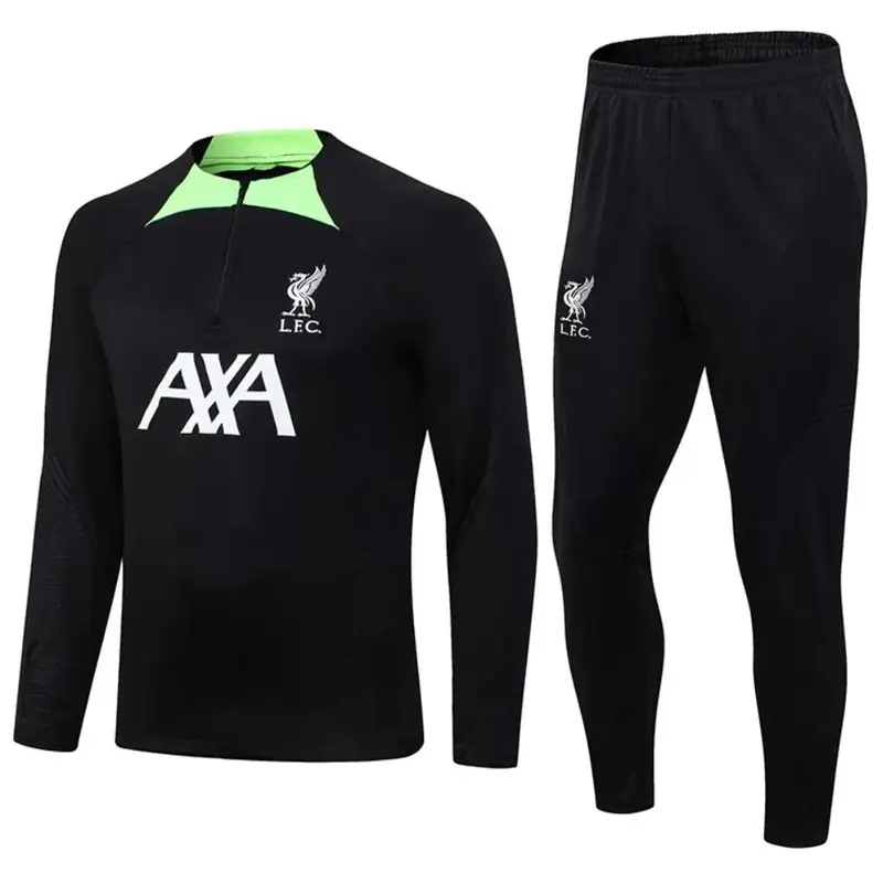 Football PSG Tracksuit — 2324 Liverpool Black colorway — USFans Spreadsheet photo