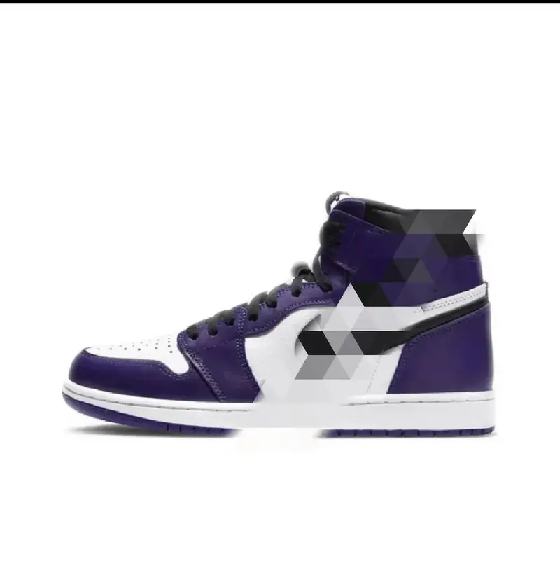 Jordan 1 Union Black Toe — White and purple toes colorway — USFans Spreadsheet photo