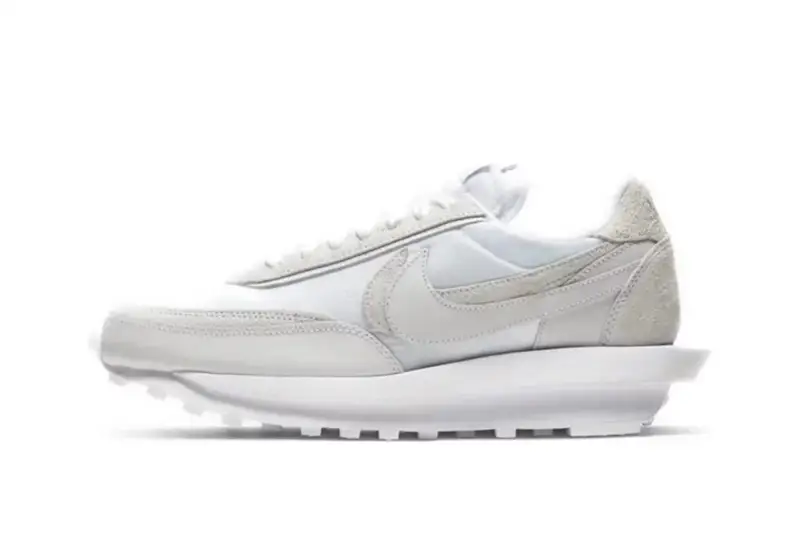 Nike Sacai Shoes — 2.0 Pure White colorway — USFans Spreadsheet photo