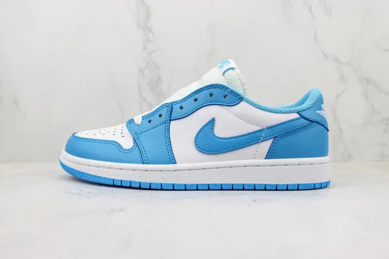Jordan 1 Low Shoes — White card blue CJ7891-401 colorway — USFans Spreadsheet photo