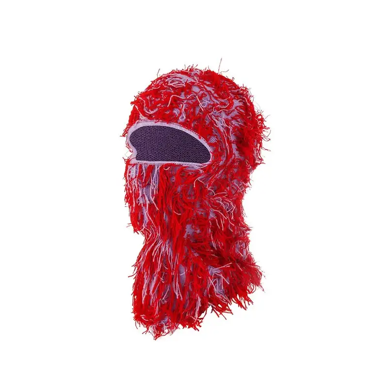 Yeat Mask — light purple bottom light purple red whiskers colorway — USFans Spreadsheet photo