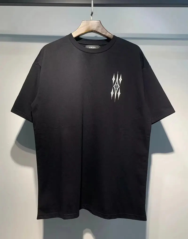 Amiri T-Shirts — 676 black colorway — USFans Spreadsheet photo
