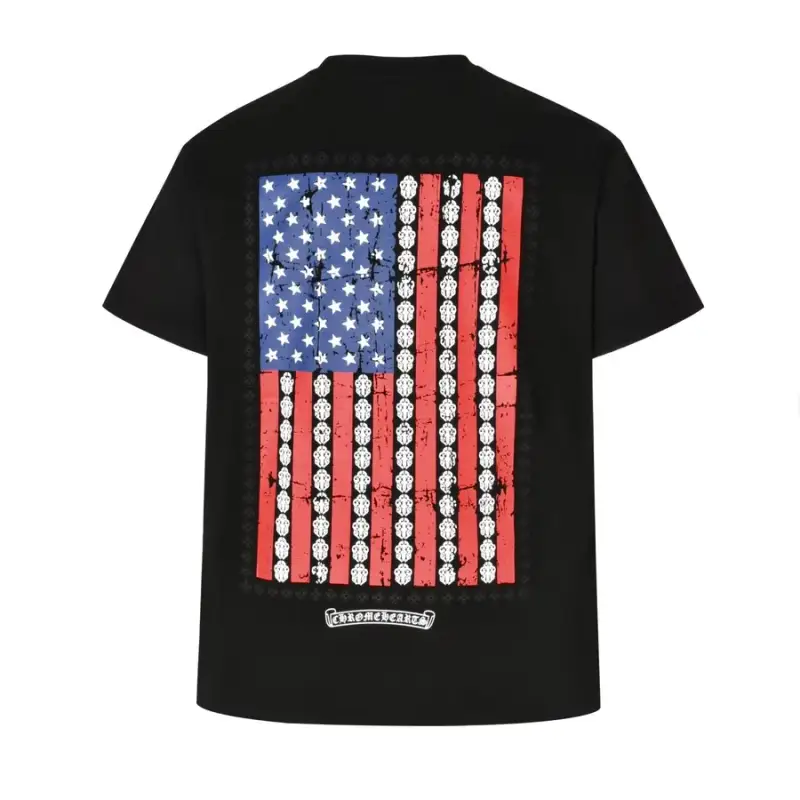 Chrome Hearts T-Shirts — Black colorway — USFans Spreadsheet photo