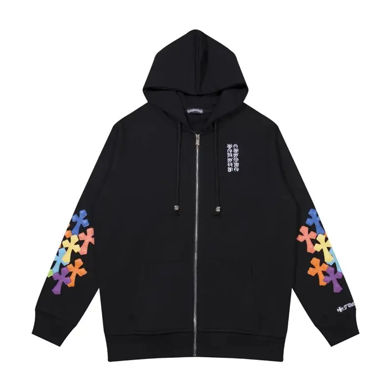 Chrome Hearts Zip Up Hoodies — Black 5014 colorway — USFans Spreadsheet photo
