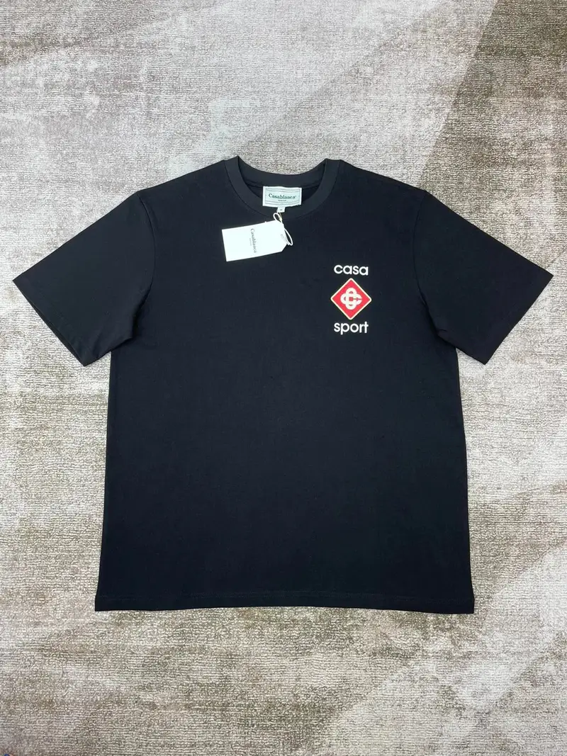 Casablanca T-Shirt — Black 9 colorway — USFans Spreadsheet photo