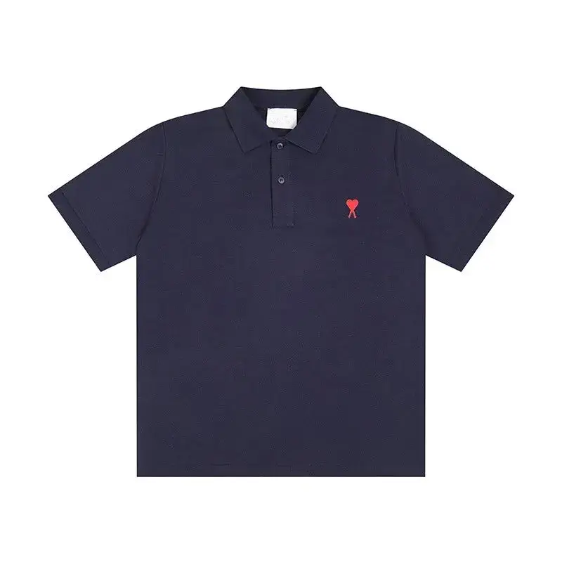 Ami Paris Polo — Navy Blue -118# colorway — USFans Spreadsheet photo