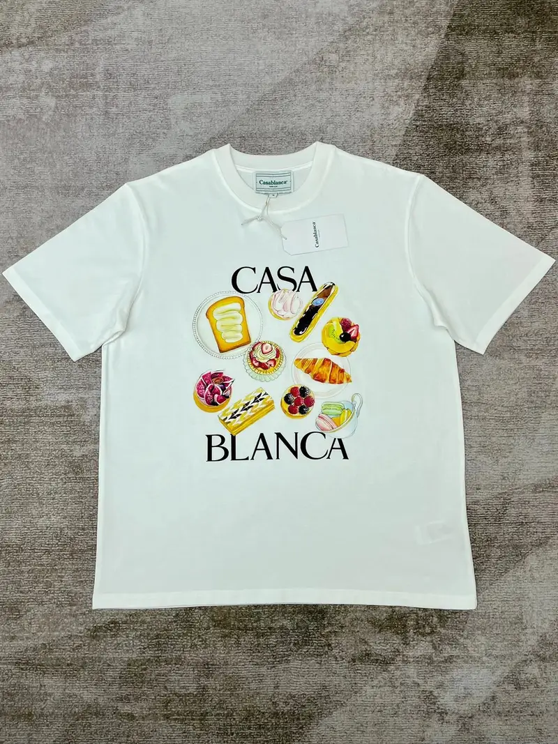 Casablanca T-Shirt — White 26 colorway — USFans Spreadsheet photo