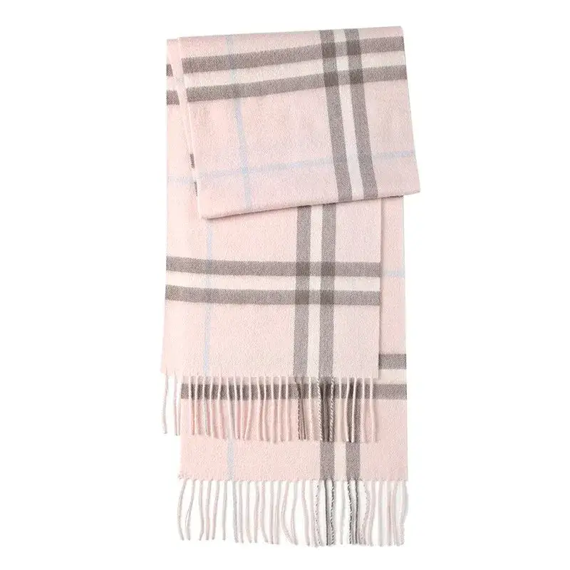 Burberry Scarf — Pink plaid colorway — USFans Spreadsheet photo