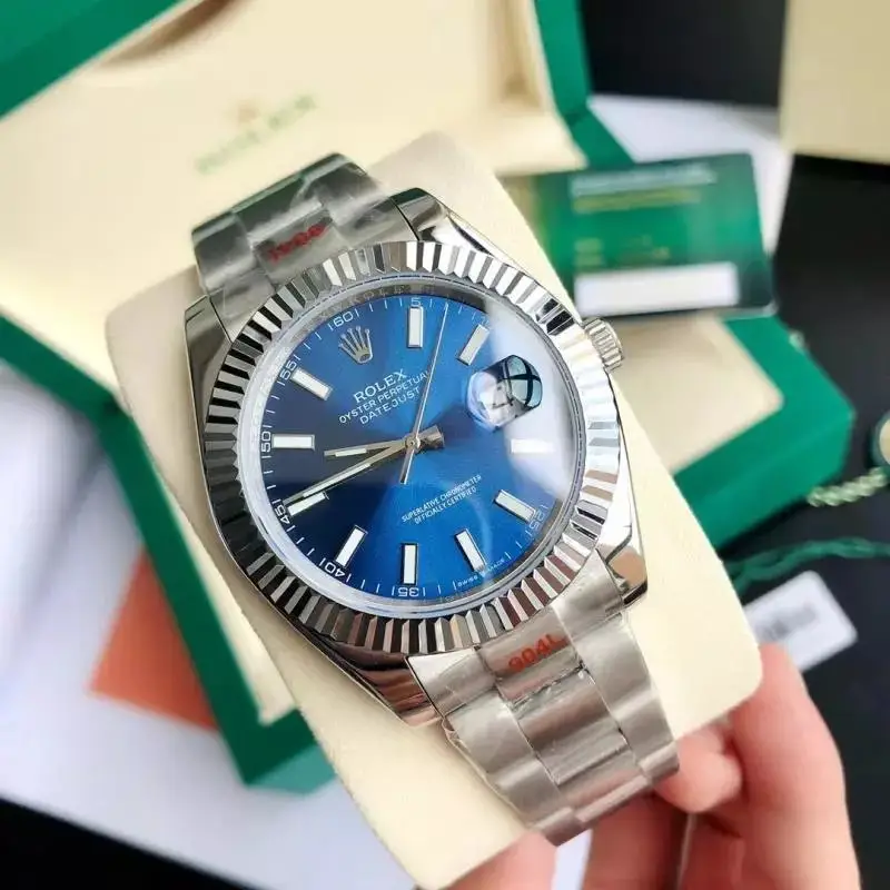 ROLEX — Silver blue dial-three beads strap colorway — USFans Spreadsheet photo