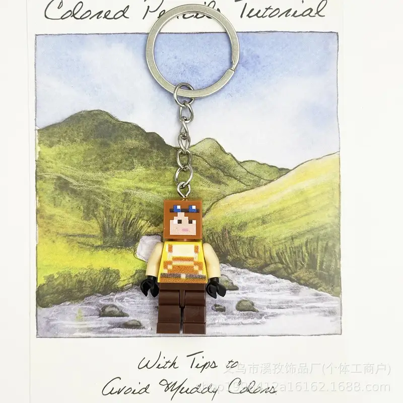 Lego Keychain Pendants — The World of W 6 colorway — USFans Spreadsheet photo