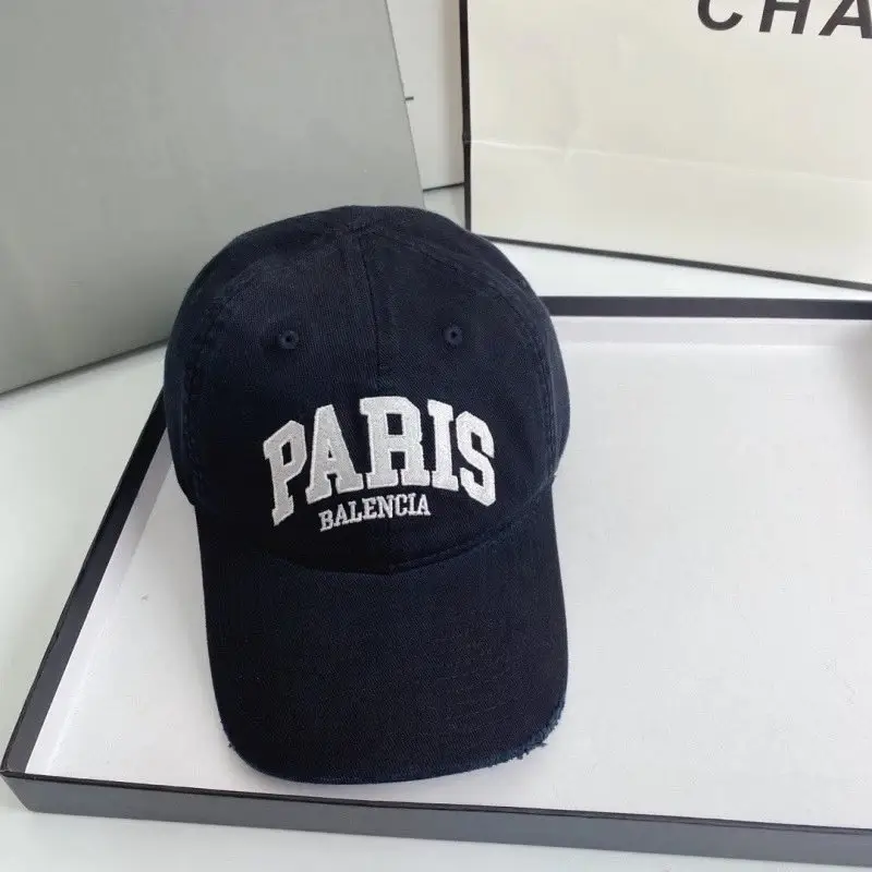 Balenciaga Cap — PARIS BLACK colorway — USFans Spreadsheet photo