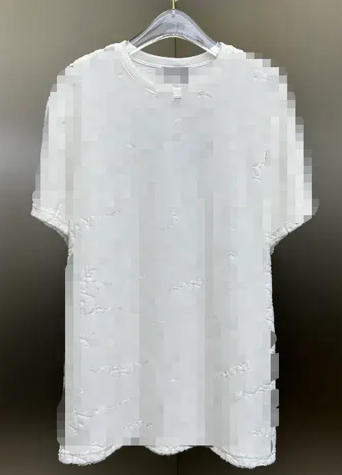 Dior Towel T-Shirt — white colorway — USFans Spreadsheet photo