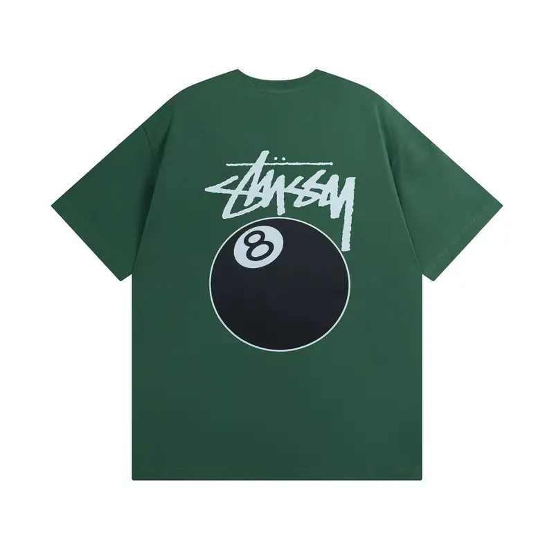 Stussy Tees — 850 dark green colorway — USFans Spreadsheet photo
