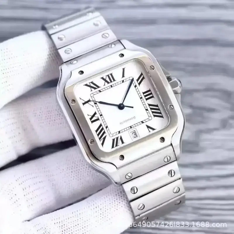 Cheap Cartier Santos 41mm — White face colorway — USFans Spreadsheet photo