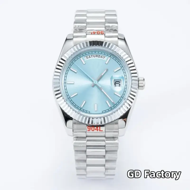 Rolex Datejust 41mm — [strip plate] silver shell  Tiffany plate  steel belt colorway — USFans Spreadsheet photo