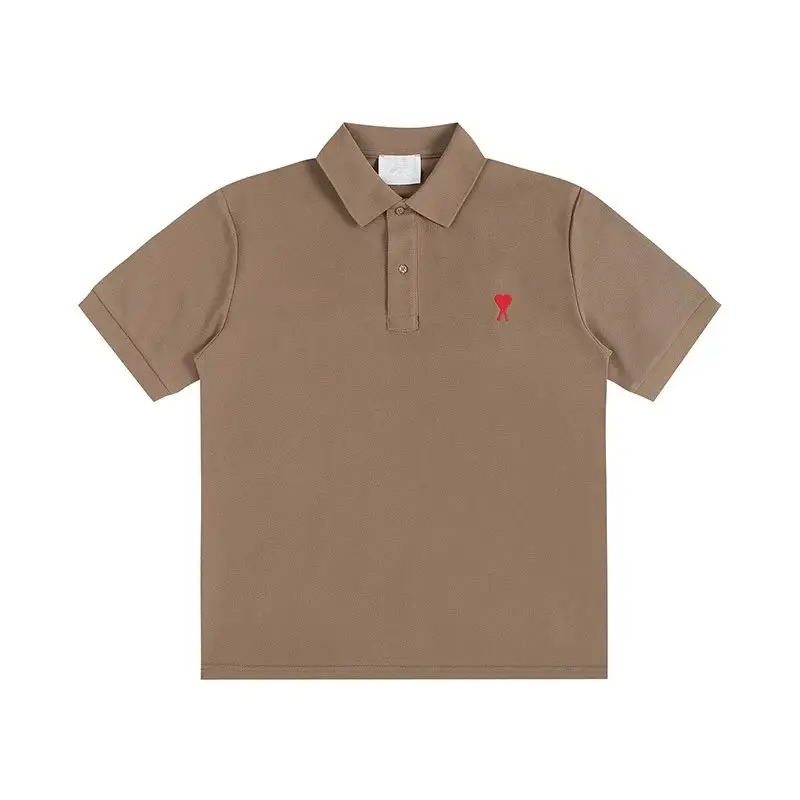Ami Paris Polo — Dark Brown -118# colorway — USFans Spreadsheet photo