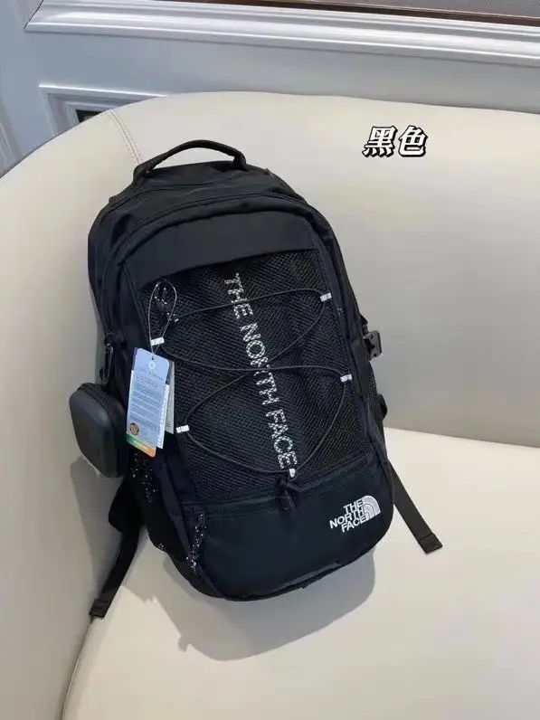TNF Jacket Backpack — 23003 black colorway — USFans Spreadsheet photo