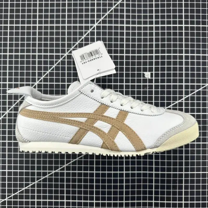 Tiger Mexico 66 Shoes — 1183A693-101 White colorway — USFans Spreadsheet photo