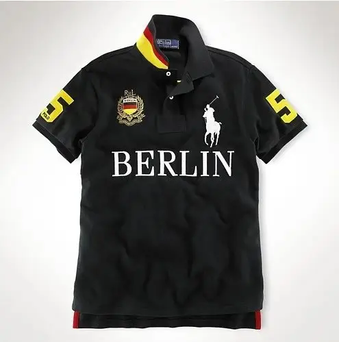 Polo Shirts (15+ styles) — Berlin Black colorway — USFans Spreadsheet photo
