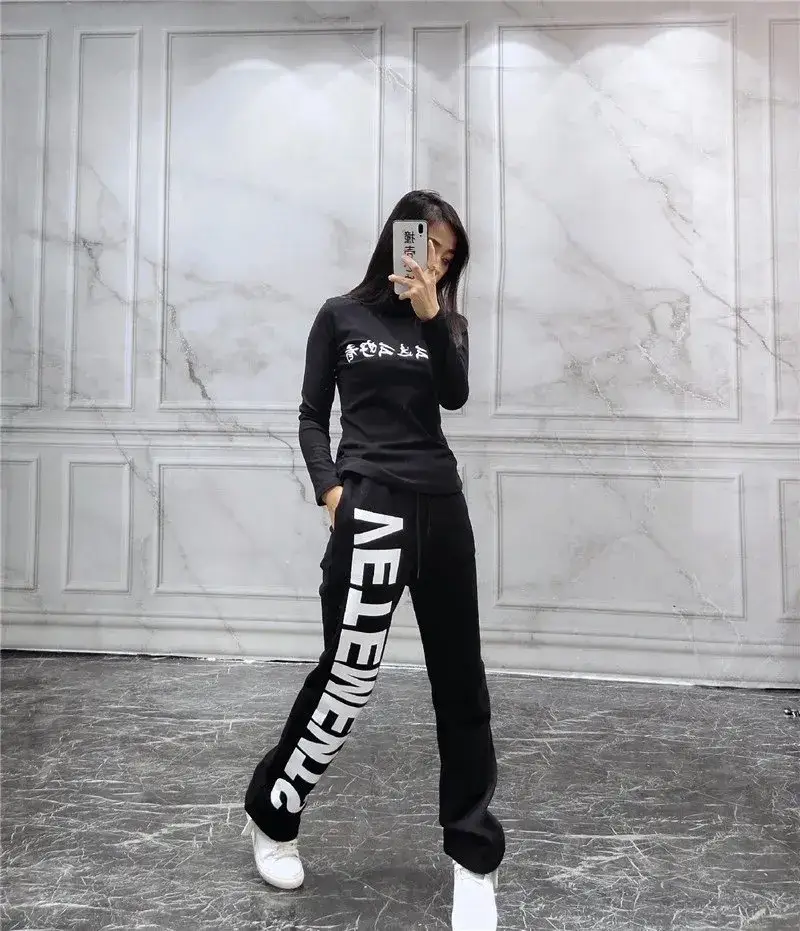 Vetements Pants — black single paragraph colorway — USFans Spreadsheet photo
