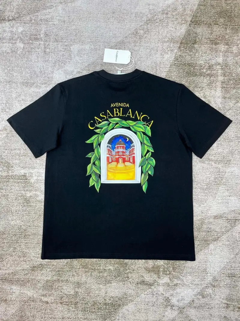 Casablanca T-Shirt — Black 5 colorway — USFans Spreadsheet photo