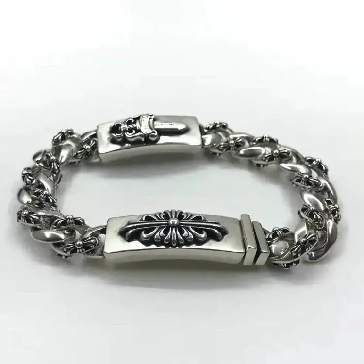 Chrome Hearts Thick Bracelet With Cross — S2 colorway — USFans Spreadsheet photo