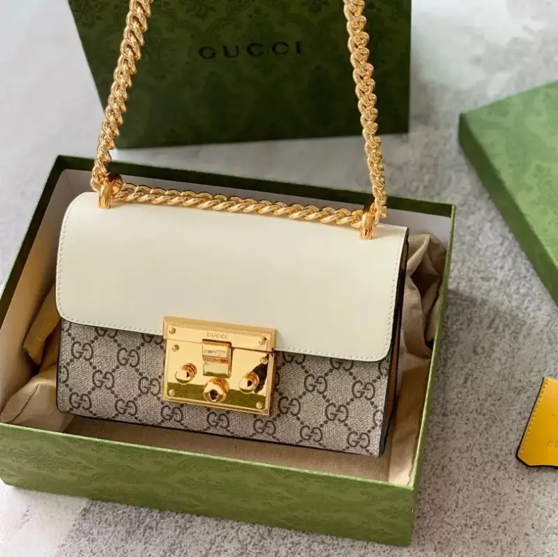 Gucci padlock — white colorway — USFans Spreadsheet photo