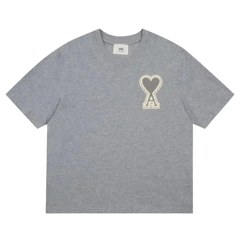 Ami Paris T-Shirts With Big Logo — grey colorway — USFans Spreadsheet photo