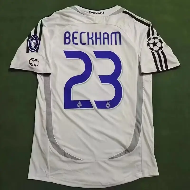 Manchester United Retro Jersey 07-08 — 06-07 Real Madrid Home Beckham colorway — Kakobuy Spreadsheet photo