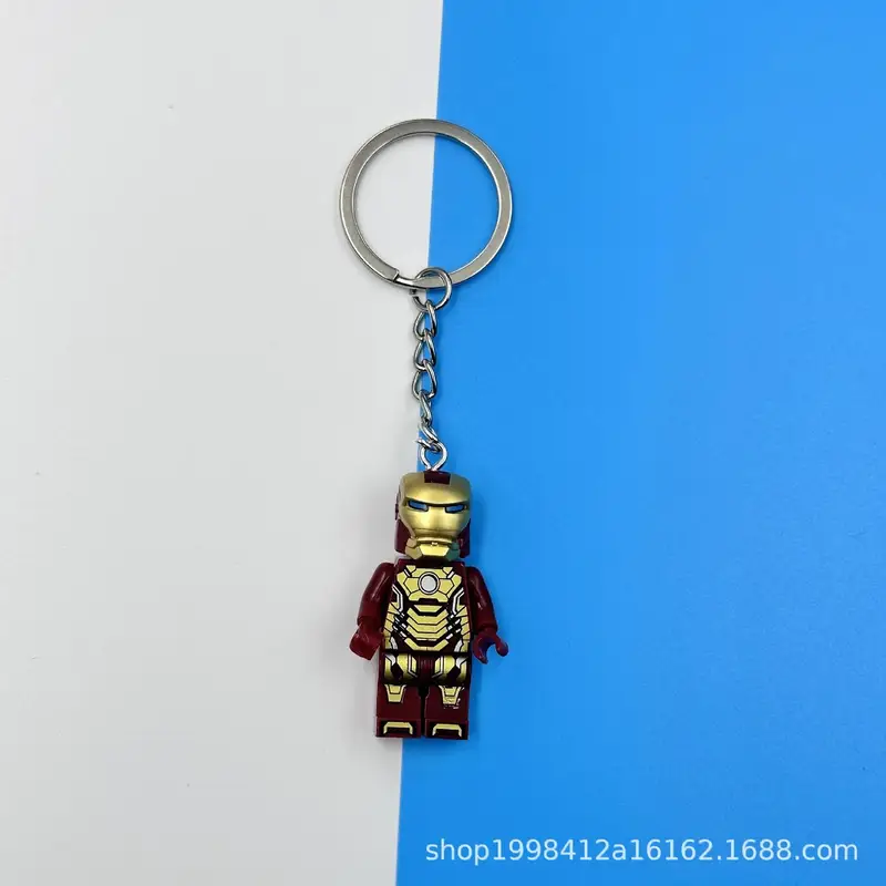 Lego Keychain Pendants — Iron Man colorway — USFans Spreadsheet photo